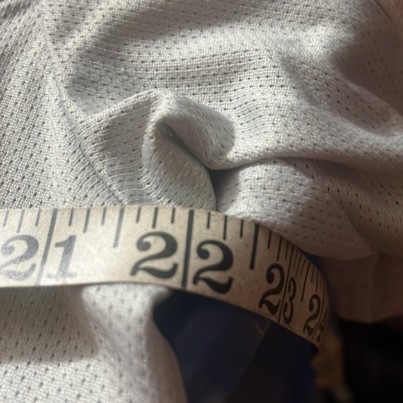 Vtg Nike Dri Fit Embroidered Center Swoosh White/Silver M Y2K Tag - Picture 3 of 7